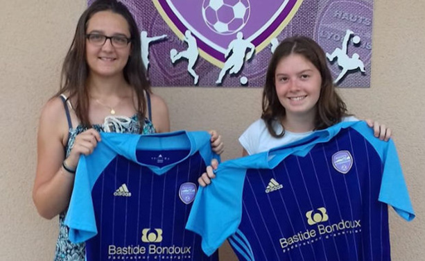 Les ECHOS des CLUBS - CORALIE et MAELYS entrent dans l'histoire de HAUTS-LYONNAIS !