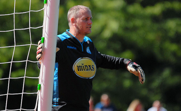 Erwan Pitalot, gardien décisif du FC Francs-Lyonnais hier... Erwan Pitalot, gardien décisif du FC Francs-Lyonnais hier...