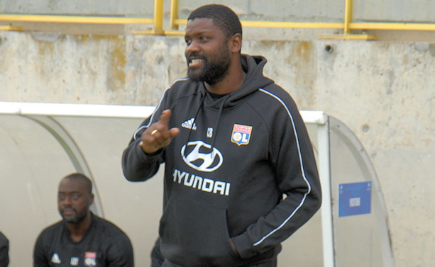 Christian Bassila, l'entraîneur de la réserve de l'OL Christian Bassila, l'entraîneur de la réserve de l'OL