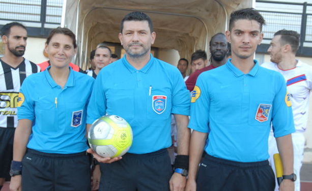 Les arbitres de la rencontre