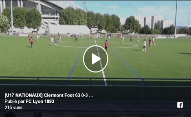 U17 Nationaux - Le résumé vidéo et les trois buts du FC LYON à Clermont Foot U17 Nationaux - Le résumé vidéo et les trois buts du FC LYON à Clermont Foot