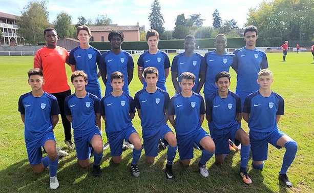 Les U19 de l'AS Saint-Priest n'y ont vu que du feu Les U19 de l'AS Saint-Priest n'y ont vu que du feu