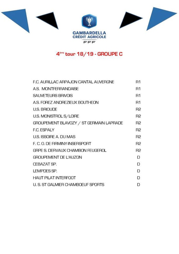 GAMBARDELLA U19 - Le tirage du QUATRIÈME TOUR est dévoilé GAMBARDELLA U19 - Le tirage du QUATRIÈME TOUR est dévoilé