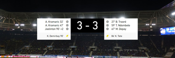 Les NOTES du GONE (après Hoffenheim-OL) - Pas si mal payé Les NOTES du GONE (après Hoffenheim-OL) - Pas si mal payé