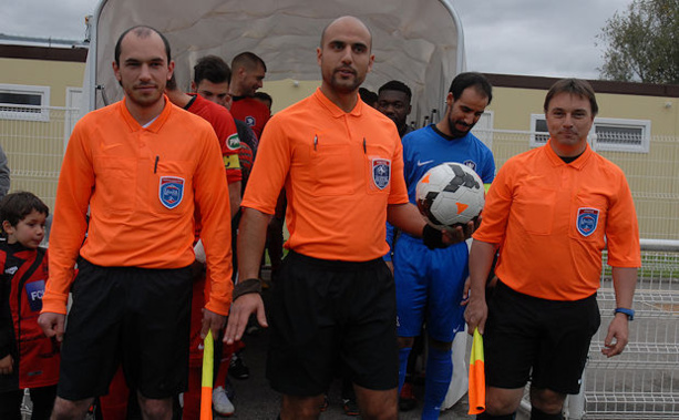 Les arbitres de la rencontre