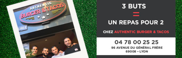 Challenge Authentic Burger&Tacos (Buteurs R3) - Trois qui se rapprochent