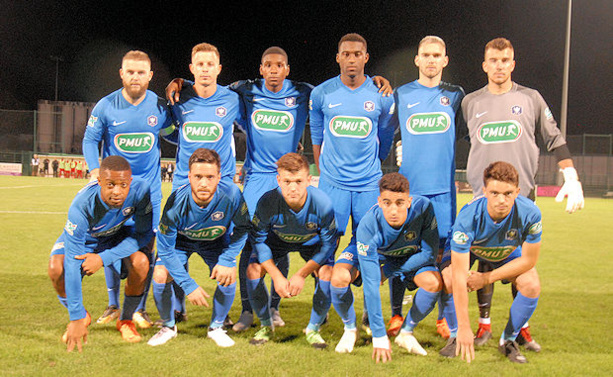 FC VILLEFRANCHE - Le groupe pour la réception du Stade LAVALLOIS