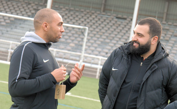 Yacine Hima (à gauche, en compagnie de Ghilas Taïbi) va retrouver la saveur des derbys dimanche. Yacine Hima (à gauche, en compagnie de Ghilas Taïbi) va retrouver la saveur des derbys dimanche.