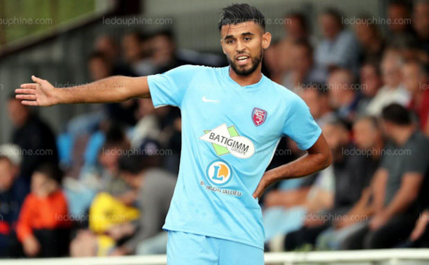 Bouzit (FC Bourgoin (crédit photo Le Dauphiné)