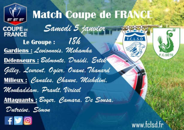FC Limonest-Saint-Didier - Le GROUPE pour le déplacement au FC SETE FC Limonest-Saint-Didier - Le GROUPE pour le déplacement au FC SETE