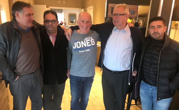 Nicolas Saccinto, Christophe Alvarez, Maurice Obitz, Jean-Louis Andreu et Franck Camandona Nicolas Saccinto, Christophe Alvarez, Maurice Obitz, Jean-Louis Andreu et Franck Camandona