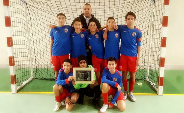 FC Vénissieux Futsal - Les U13 entrent dans l'histoire du nouveau club 