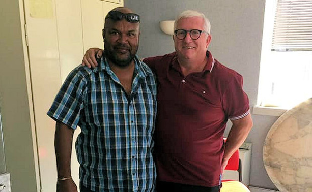 Guy Rasper a reçu Gilles Nahiet dans son entreprise CMN Industrie. Guy Rasper a reçu Gilles Nahiet dans son entreprise CMN Industrie.