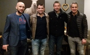 Une partie du staff avec de gauche droite Benjamin Didier, Michael Goncalves, Dominique Casagrande et Antoine Ruiz Une partie du staff avec de gauche droite Benjamin Didier, Michael Goncalves, Dominique Casagrande et Antoine Ruiz