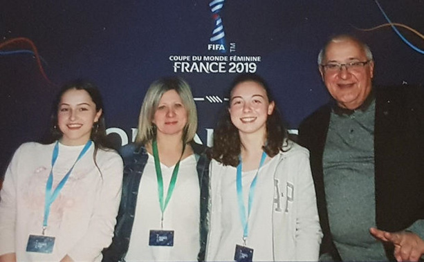 Trois représentants du District e Lyon et du Rhône étaient présents avec Martine Granottier, Mélanie Verguet et Serge Gourdain.