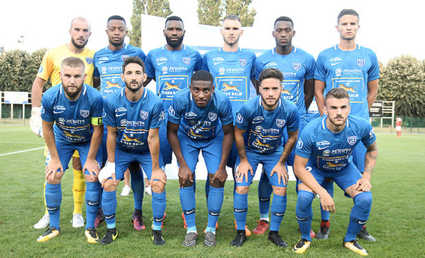 FC VILLEFRANCHE - Le groupe pour la réception de l'USCO BOULOGNE