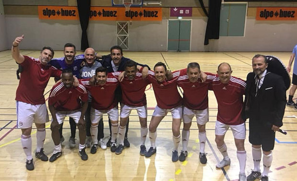 MONDIALITO Vétérans - Les anciens de l'OL doublent la mise à l'ALPES d'HUEZ