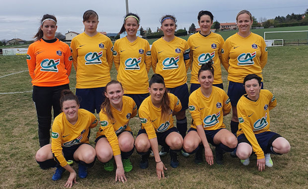 Coupe LAuRA Foot Féminine - Le FC PONTCHARRA SAINT-LOUP n'a pas tremblé
