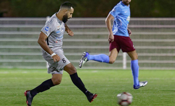 Hamza Chaïb va lever le pied la saison prochaine et quitter le "haut niveau" avec Ain Sud Foot pour la D2 et le plaisir au GS Chasse, comme joueur uniquement (crédit photo Ain Sud Foot)