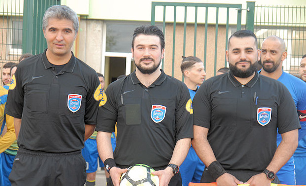 Les arbitres de la rencontre