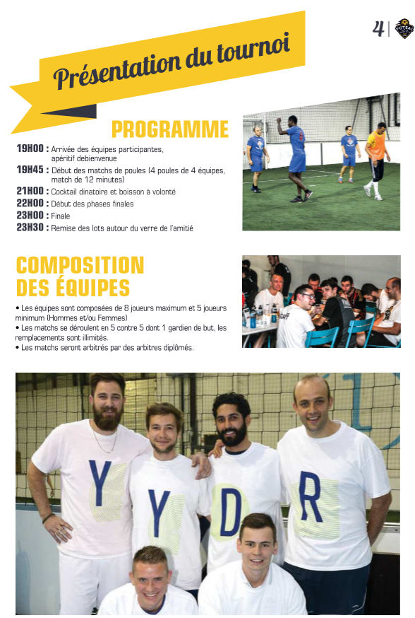 ENTREPRISES - Il reste des places pour le TOURNOI FSMD du 16 mai ENTREPRISES - Il reste des places pour le TOURNOI FSMD du 16 mai