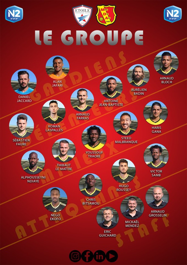 MDA Foot - Le GROUPE pour le déplacement à l'EFC FREJUS SAINT-RAPHAEL MDA Foot - Le GROUPE pour le déplacement à l'EFC FREJUS SAINT-RAPHAEL