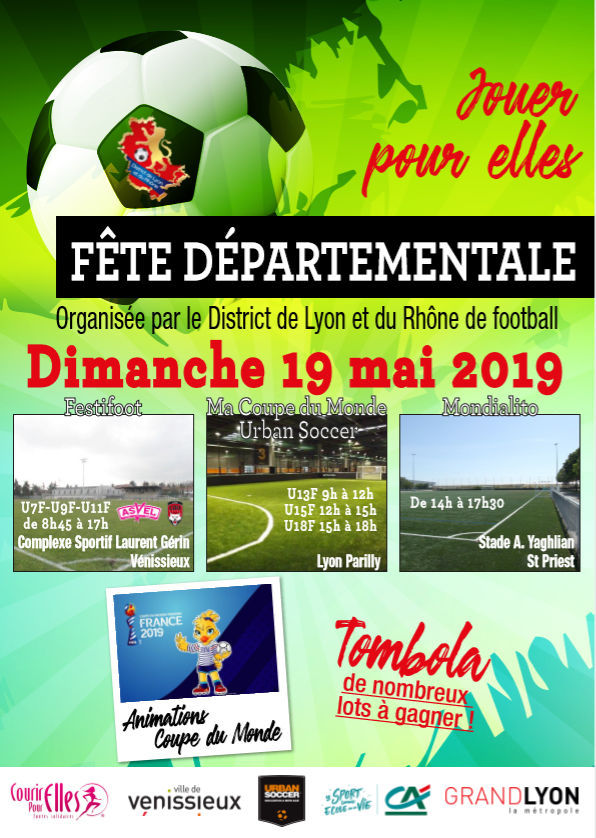 Foot Féminin - La fête départementale, c'est dimanche ! Foot Féminin - La fête départementale, c'est dimanche !