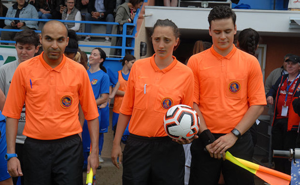 Les arbitres de la rencontre