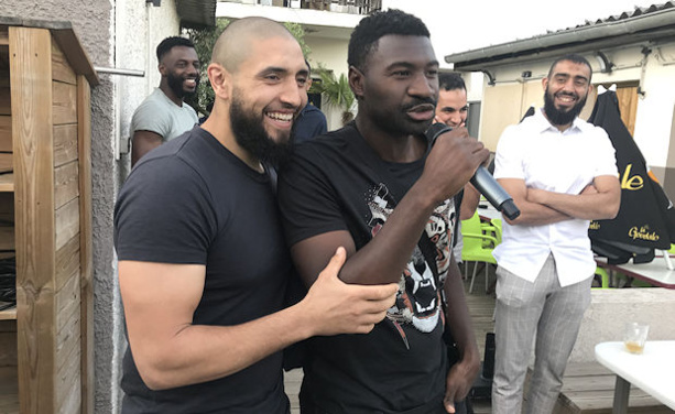 Achour Betahar et le jeune papa Nabi Touré Achour Betahar et le jeune papa Nabi Touré