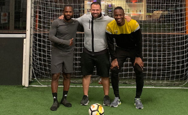 Aldo Kalulu, Samir Ghemmazi et Gabriel Mutombo-Kupa (US Orléans, L2) Aldo Kalulu, Samir Ghemmazi et Gabriel Mutombo-Kupa (US Orléans, L2)