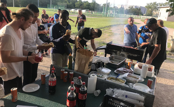 FC VENISSIEUX - La balance de Ben MOLINA et le BARBECUE avant les vacances