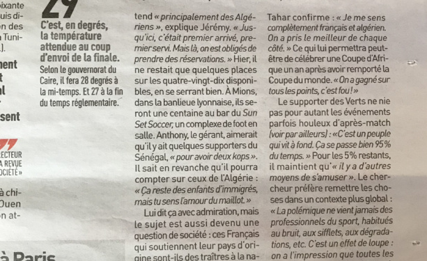 Média - Le SUN SET SOCCER de Mions et Anthony ESPARZA dans l'Equipe Média - Le SUN SET SOCCER de Mions et Anthony ESPARZA dans l'Equipe