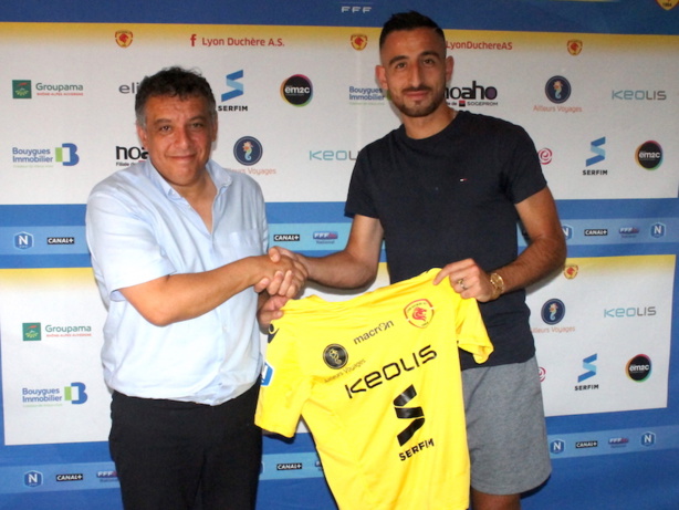 Mohamed Fadhloun s’engage en faveur de Lyon Duchère AS