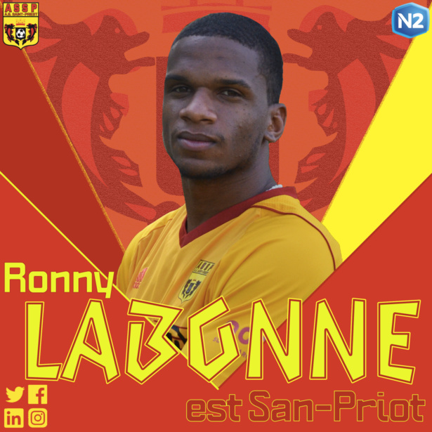 Ronny Labonne rejoint l'AS Saint-Priest !
