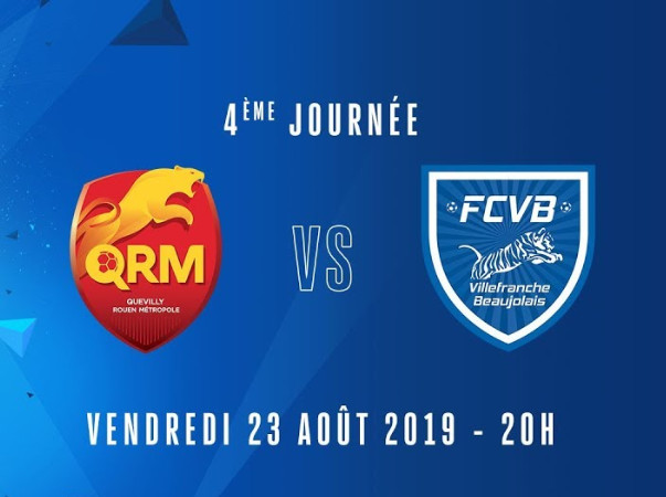 Suivez Quevilly - Villefranche en direct vidéo Suivez Quevilly - Villefranche en direct vidéo