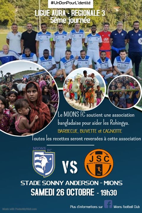 Du foot, une bonne action et un sandwich : le FC Mions se la joue solidaire ce samedi Du foot, une bonne action et un sandwich : le FC Mions se la joue solidaire ce samedi