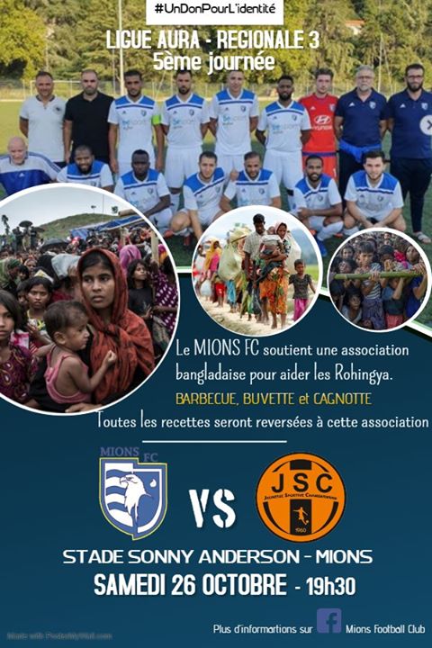 Du foot, une bonne action et un sandwich : le FC Mions se la joue solidaire ce samedi