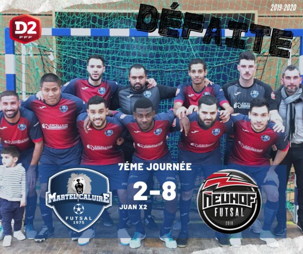 #D2Futsal - Coup d'arrêt pour Martel Caluire #D2Futsal - Coup d'arrêt pour Martel Caluire