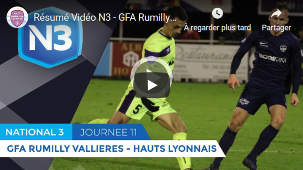 Rumilly Vallières - Hauts-Lyonnais : le résumé vidéo Rumilly Vallières - Hauts-Lyonnais : le résumé vidéo
