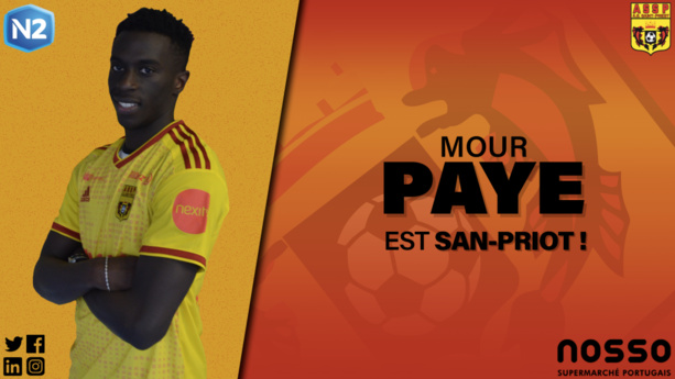 Mour Paye s'engage avec l'AS Saint-Priest Mour Paye s'engage avec l'AS Saint-Priest