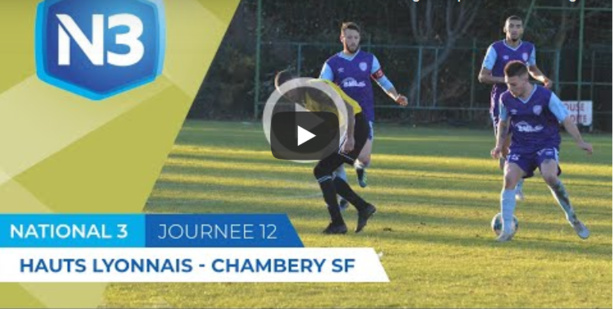 Résumé Vidéo N3 - Hauts Lyonnais - Chambéry SF