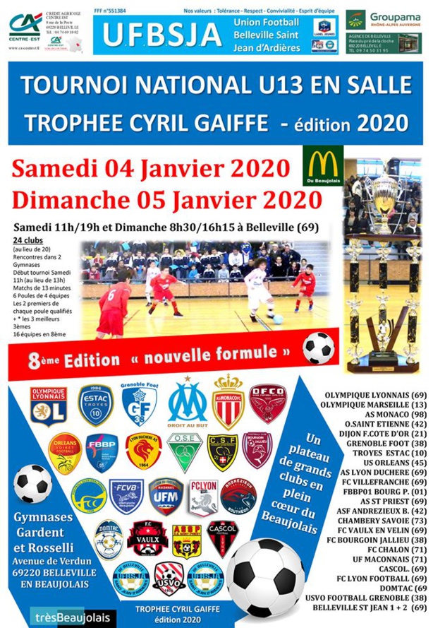 Philippe Graziani (UFBSJA) nous présente le Trophée Cyril Gaiffe Philippe Graziani (UFBSJA) nous présente le Trophée Cyril Gaiffe