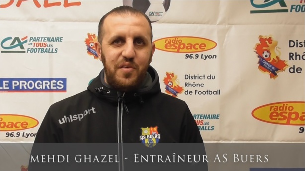 Mehdi Ghazel (AS Buers) : "Le pire ce serait de se voir trop beaux" Mehdi Ghazel (AS Buers) : "Le pire ce serait de se voir trop beaux"