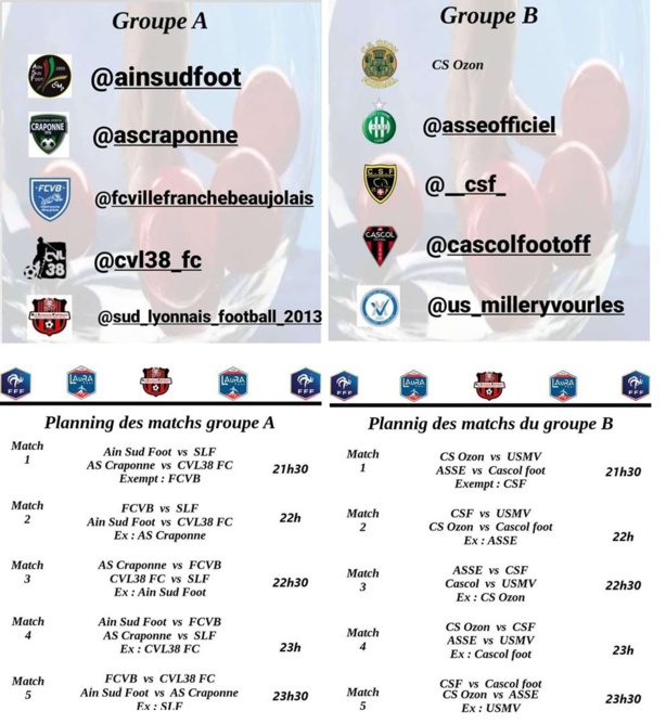 Sud Lyonnais organise un tournoi FIFA sur son compte instagram Sud Lyonnais organise un tournoi FIFA sur son compte instagram