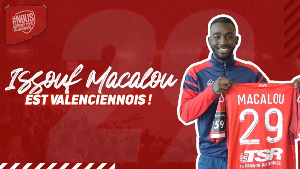 Direction la Ligue 2 pour Issouf Macalou Direction la Ligue 2 pour Issouf Macalou
