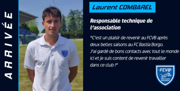 Laurent Combarel de retour au FCVB Laurent Combarel de retour au FCVB