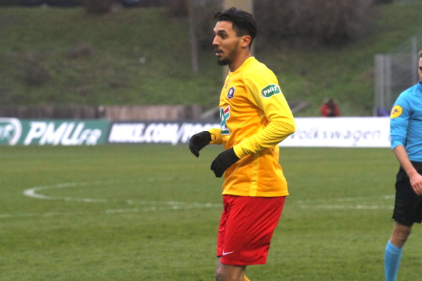 Hamadi Ayari sous le maillot duchérois / crédit photo Lyon La Duchère