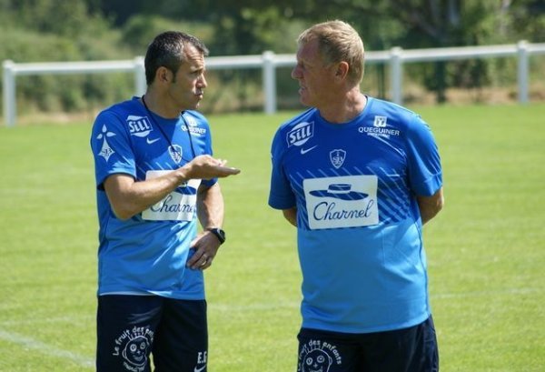 Eric Guichard et 'Sir' Alex... sous le soleil Breton (Crédit www.sb29.com)