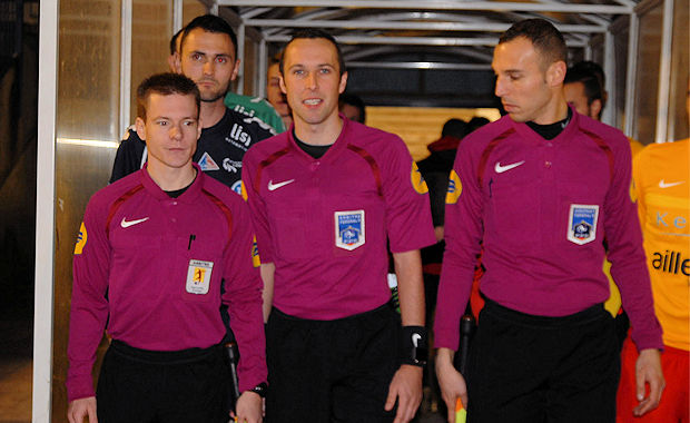 Les arbitres de la rencontre