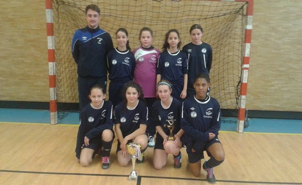 Les U15 de l'EVS Genas ont remporté le tournoi futsal de Sud Lyonnais Foot